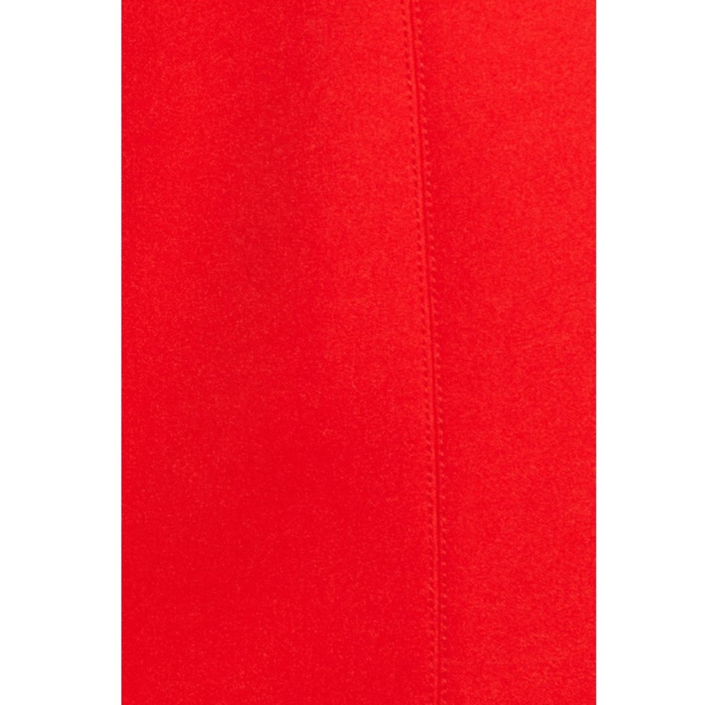 Misha Collection Red Midi Dress NWT Notch Neck Gertrude Bustier Cocktail Dress 4 - Picture 6 of 6